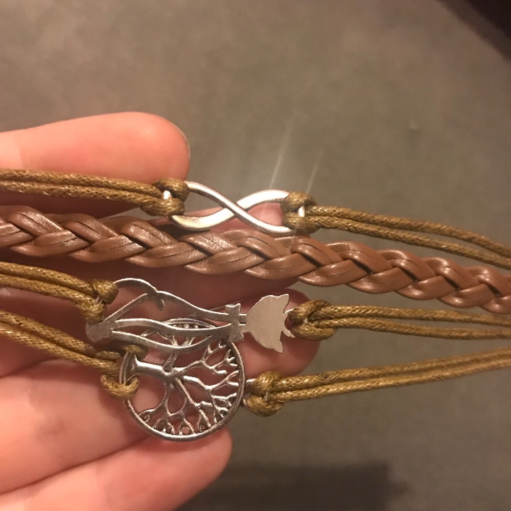 Multi band life bracelet